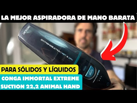 Opiniones sobre la Conga Immortal ExtremeSuction 22 2V Hand: ¿La mejor opción para tu hogar?