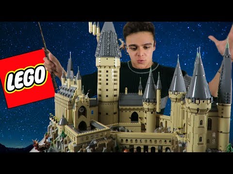 Construye el mágico castillo de Harry Potter con Lego