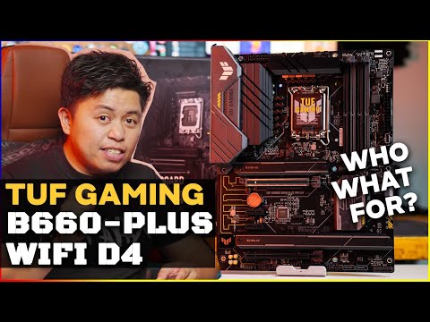 La potencia y versatilidad del TUF Gaming B660-Plus WiFi D4