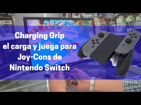 El innovador joy con con soporte de carga para Nintendo Switch