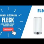 Fleck Duo 5 80L: El calentador de agua eficiente para tu hogar