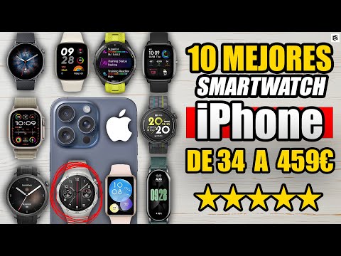 Los mejores relojes inteligentes para hombres compatibles con iPhone