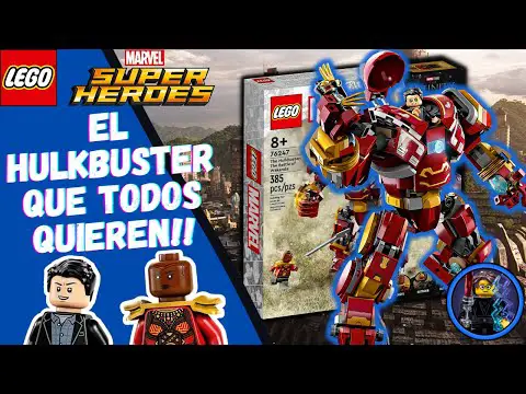 Hulkbuster Iron Man LEGO: El set perfecto para los fanáticos de Avengers