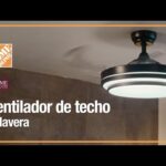 La elegancia del aire: ventiladores de techo con aspas ocultas