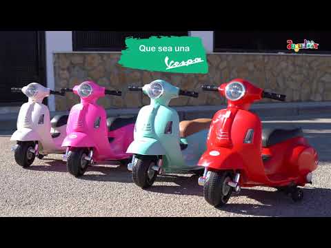 La nueva moto Vespa eléctrica para niños: diversión sobre ruedas