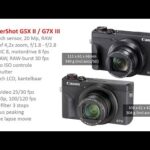 Nuevas funciones y rendimiento mejorado en la Canon PowerShot G5X Mark II