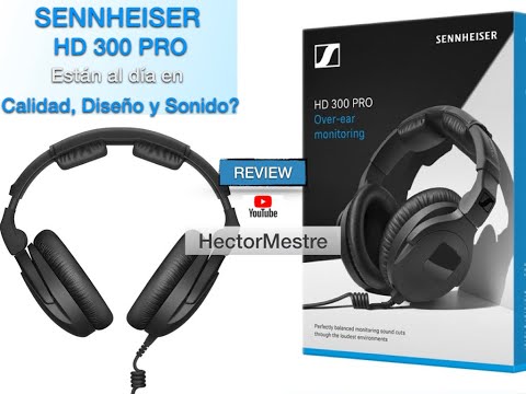 Análisis completo de los auriculares Sennheiser HD 300 Pro: calidad de sonido profesional al alcance de tus oídos