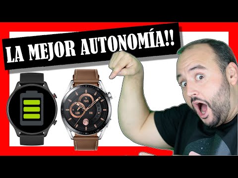 Los mejores smartwatches con una batería de larga duración