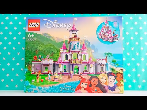 Construye tu propio castillo de Disney en LEGO y vive la magia en casa