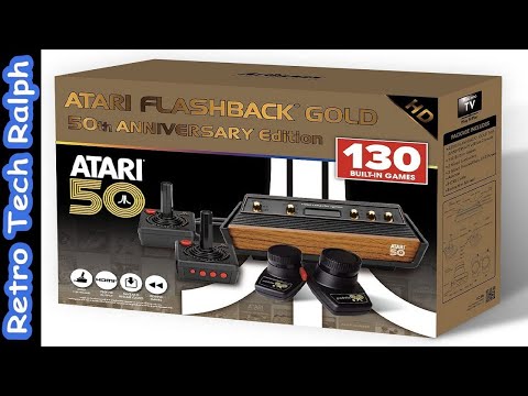 Revive la nostalgia con la consola retro Atari Flashback 11 Gold 50º aniversario