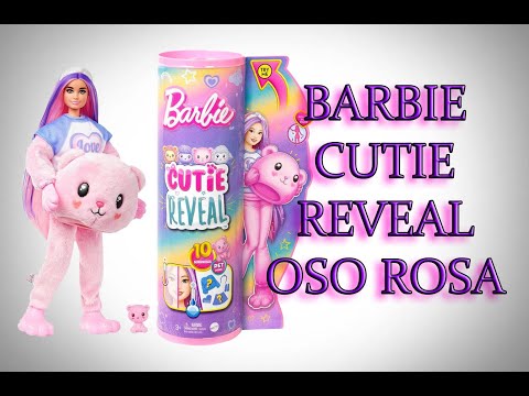 La muñeca Barbie Cutie Reveal: diversión y estilo en un solo juguete.