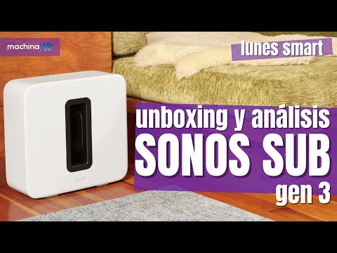 El nuevo Sonos Sub Gen 3: potencia y calidad de sonido sin igual