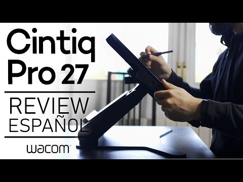 La experiencia inigualable de la Wacom Cintiq Pro 27: un lienzo digital de alta precisión.