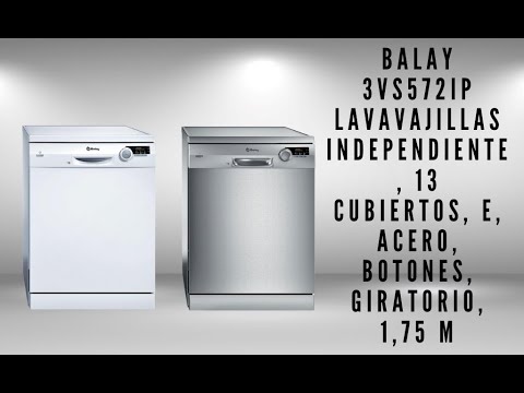 Análisis completo del lavavajillas Balay 3VS 572 BP: eficiencia y tecnología al servicio de tu hogar