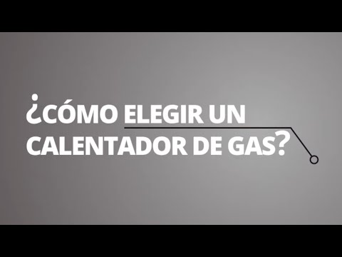 Todo lo que necesitas saber para elegir el mejor calentador de gas butano