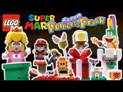 La emocionante colaboración entre LEGO, Super Mario y Peach: ¡Crea tus propias aventuras de ensueño!