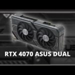 La nueva tarjeta gráfica ASUS Dual RTX 4070: rendimiento y potencia sin límites